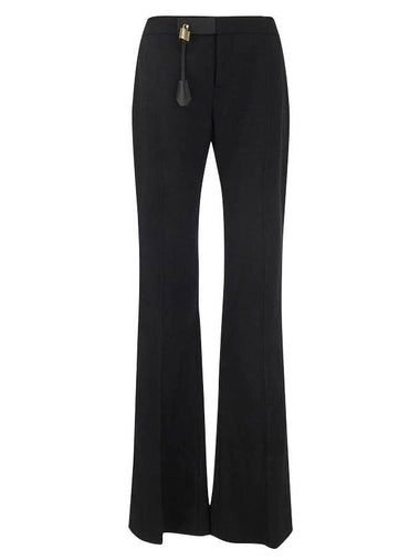 Women's Casual Straight Pants Black - TOM FORD - BALAAN 1