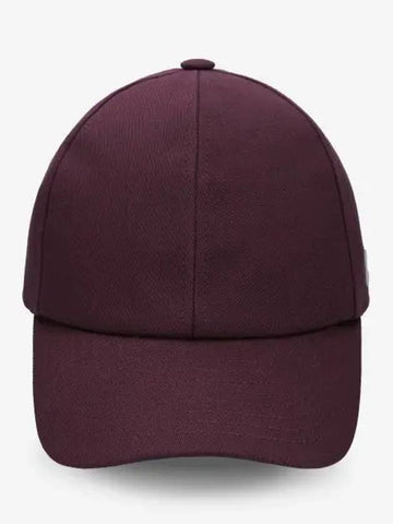 Signature Cotton Ball Cap Burgundy - COURREGES - BALAAN 1