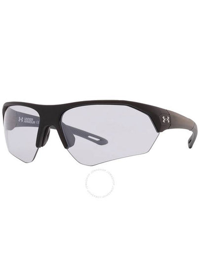 Under Armour Light Grey Sport Unisex Sunglasses UA 0001/G/S 0O6W/SW 66 - UNDER ARMOUR - BALAAN 2