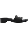 Rubber Slippers Black - BALENCIAGA - BALAAN 1