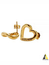 Heart Earrings Gold - VERSACE - BALAAN 2