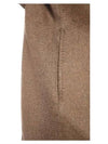 Nemi Cashmere Belt Single Coat Brown - MAX MARA - BALAAN.