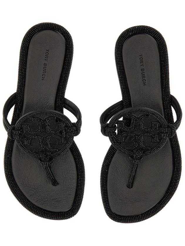 Miller fave knotted flip flops black - TORY BURCH - BALAAN 6