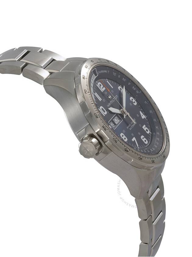 Khaki Aviation Xwind Day Date 45MM Metal Watch Silver - HAMILTON - BALAAN 3