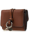 Alphabet Small Half Wallet Brown - CHLOE - BALAAN 3