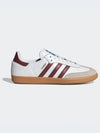 Samba OG Leather Low Top Sneakers Cloud White - ADIDAS - BALAAN 2