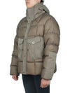 Tempest Combo Down Jacket Padded Khaki - TEN C - BALAAN 5