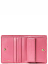 Matelasse Leather Half Wallet Begonia Pink - MIU MIU - BALAAN 5