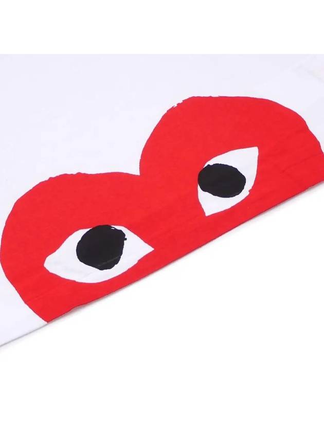 Men s Red Wappen White Half Heart AX T034 051 1 - COMME DES GARCONS - BALAAN 3