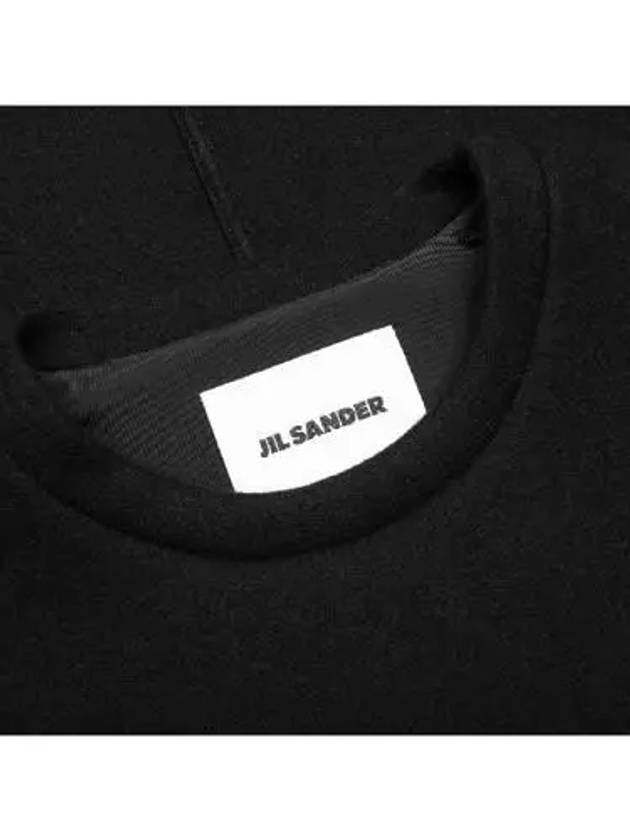 Nylon cuff French terry t shirt - JIL SANDER - BALAAN 3