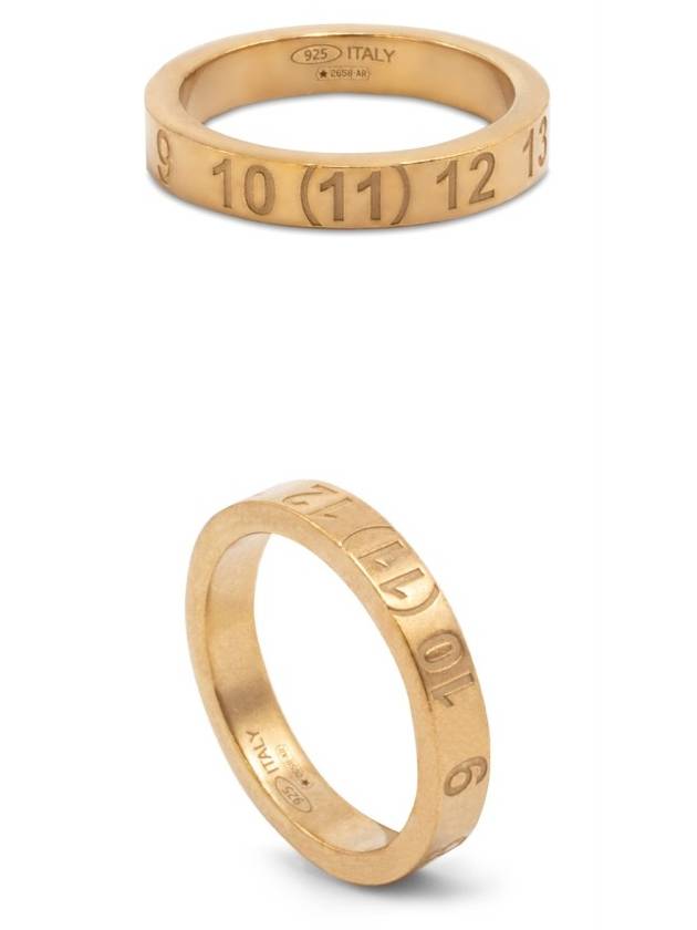 Slim Number Ring Gold - MAISON MARGIELA - BALAAN 5