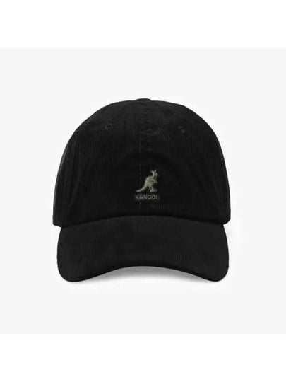 K5206HT BLACK corduroy ball cap - KANGOL - BALAAN 2