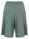 banding short knit pants slate green - CALLAITE - BALAAN 7