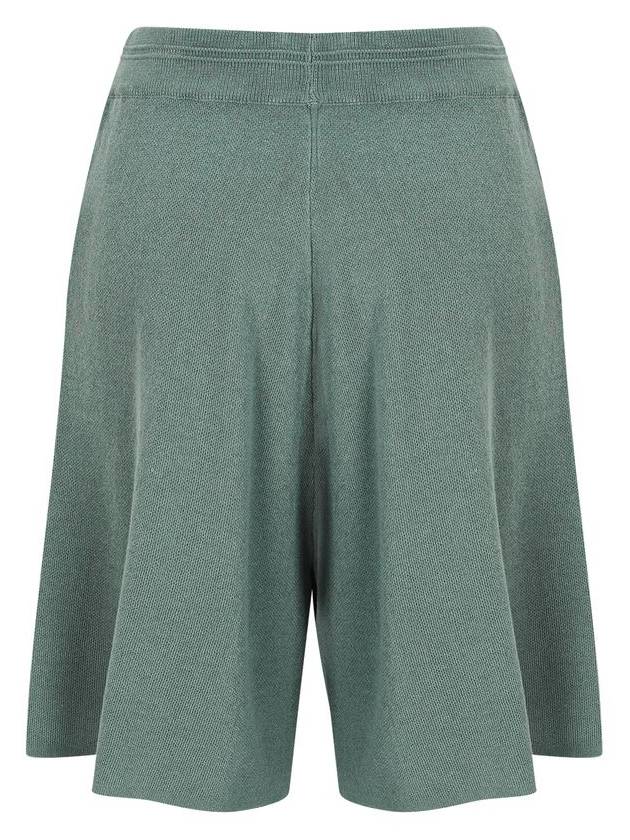 banding short knit pants slate green - CALLAITE - BALAAN 7