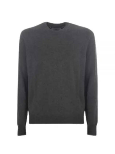 Crew Neck Cashmere Knit Top Grey - MAISON MARGIELA - BALAAN 2