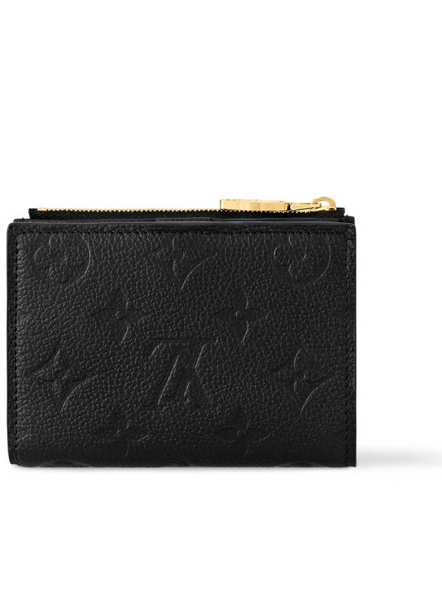 Lisa Monogram Zipper Leather Card Wallet Black - LOUIS VUITTON - BALAAN 8