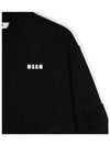 Kids Logo Bomber Black - MSGM - BALAAN 3