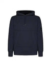 Diagonal Raised Fleece Hoodie Navy - CP COMPANY - BALAAN 2