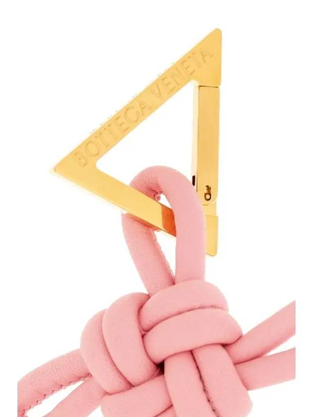 Triangle Nappa Key Holder Pink - BOTTEGA VENETA - BALAAN 5