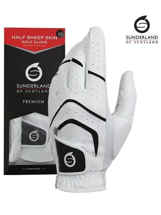 Natural Half Sheepskin Golf Gloves 16151GV83 - SUNDERLAND - BALAAN 3