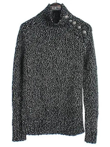 Smith Market used luxury goods black knit women s clothing - BALMAIN - BALAAN 1