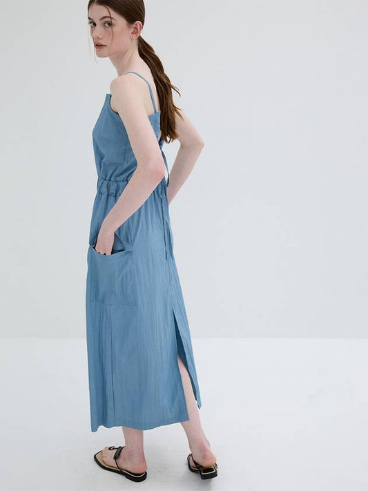 Back circle sleeveless dressLight Blue - REAL ME ANOTHER ME - BALAAN 2