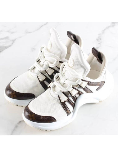 LV Archlight Sneakers White 36 5 Domestic 235 - LOUIS VUITTON - BALAAN 1