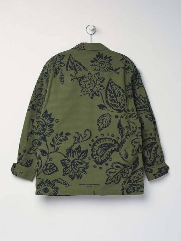 Jungle Fertig Jacket Floral Print Ripstop - ENGINEERED GARMENTS - BALAAN 2