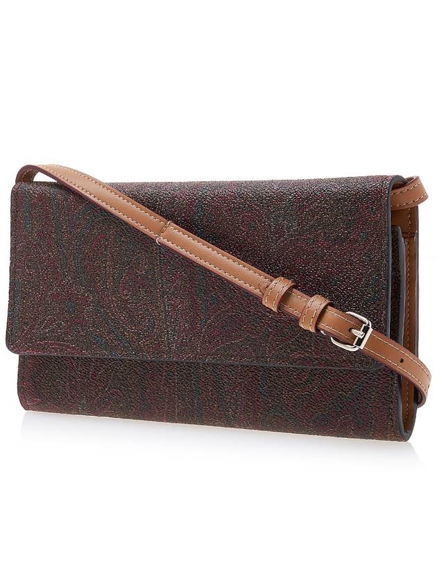 Paisley Phone Cross Bag Brown - ETRO - BALAAN 3