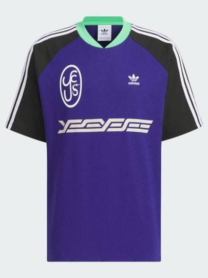 Blueslike Team Jersey Short Sleeve T-Shirt Legacy Indigo - ADIDAS - BALAAN 2