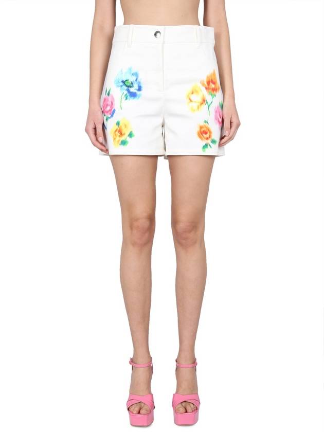 23 ss Shorts in Embroidery Anglaise Flower Shin 032108181888 B0040299500 - MOSCHINO - BALAAN 1