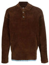 Men's Duci Chenille Knit Top Brown - JACQUEMUS - BALAAN 1