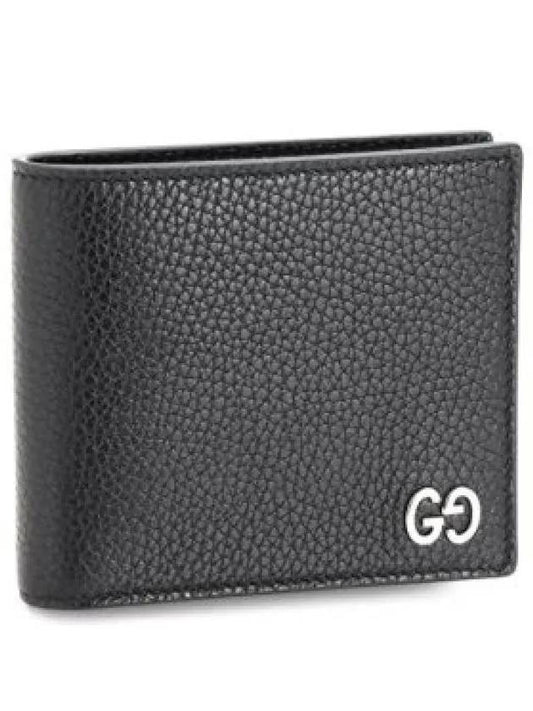 GG Metal Logo Half Wallet Black - GUCCI - BALAAN 2