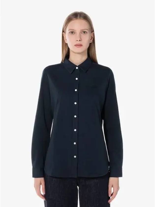 Women s Silket Jersey Shirt CF352E 54N 166 Domestic Product GQ2N24080583717 - LACOSTE - BALAAN 1