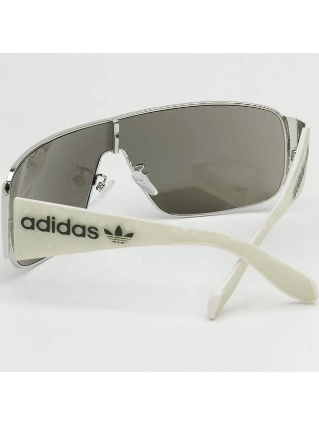 Sunglasses Sports Mirror Logo Pattern Silver Goggles Fashion Baseball Riding OR0058 16C - ADIDAS - BALAAN 4