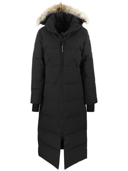 Mystique Long Padding Parka Black - CANADA GOOSE - BALAAN 1