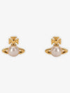 Balvina Pearl Earrings Gold - VIVIENNE WESTWOOD - BALAAN 3