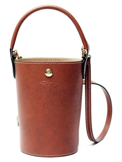 Epure XS Leather Cross Bag Brown - LONGCHAMP - BALAAN 2