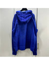 M ACW Garment Dying Logo Hooded Sweatshirt Cobalt Blue - A-COLD-WALL - BALAAN 4