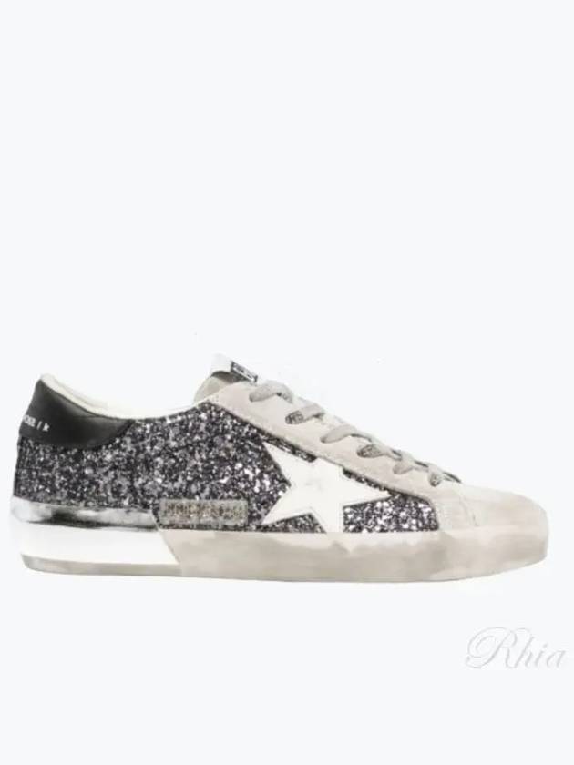 Superstar Classic Low Top Sneakers Glitter Grey - GOLDEN GOOSE - BALAAN 2