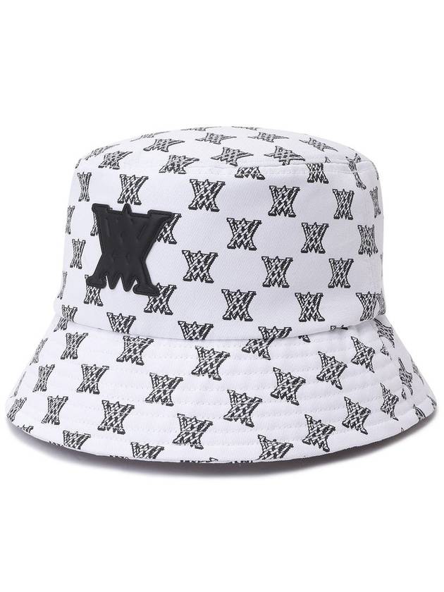 Official UNI New Monogram Bucket Hat WH - ANEWGOLF - BALAAN 1