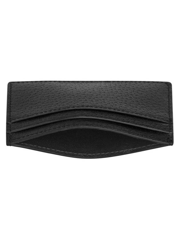 Gold Hardware GG Marmont Card Wallet Black - GUCCI - BALAAN 5