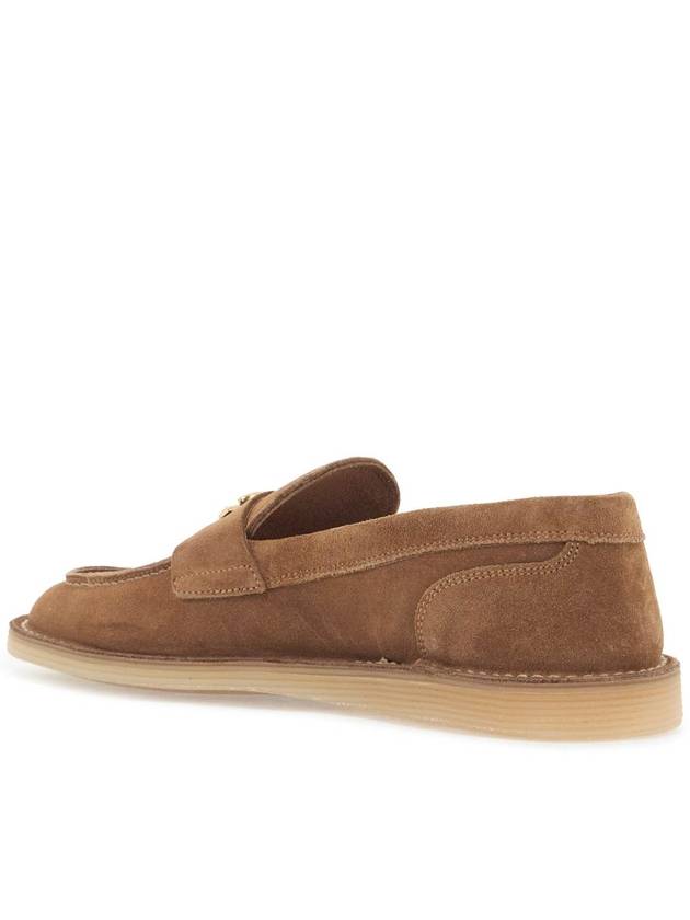 suede leather moccas - DOLCE&GABBANA - BALAAN 3