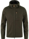 Men's Keb Fleece Hoodie Deep Forest - FJALL RAVEN - BALAAN 2