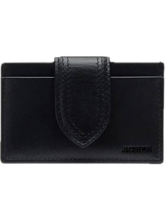 Le Porte Carte Bambino Flap Card Wallet  Black - JACQUEMUS - BALAAN 2