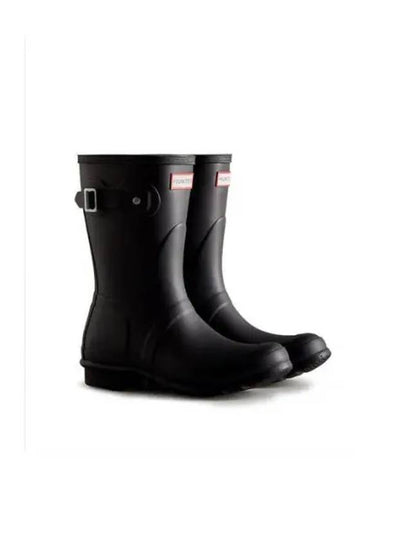 Original Matte Short Rain Boots Black - HUNTER - BALAAN 2