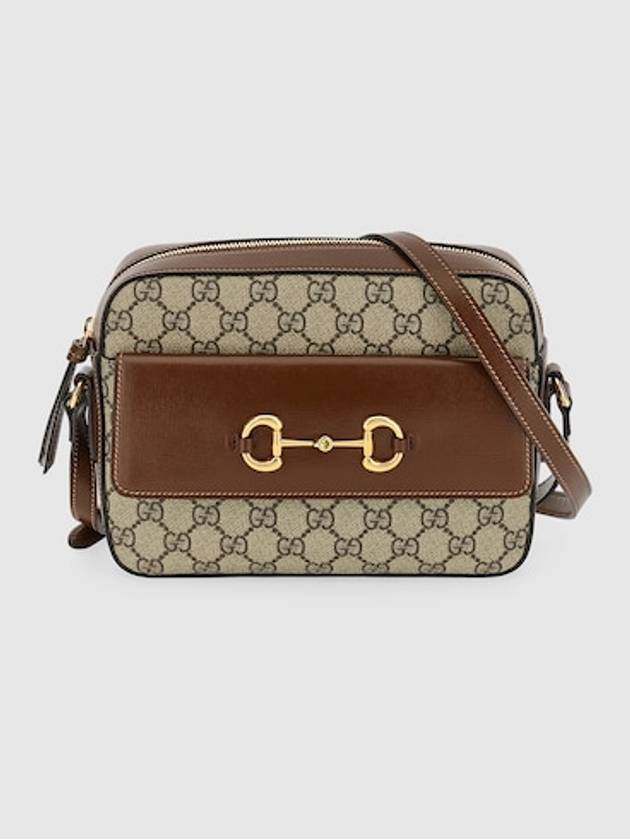 Horsebit 1955 Small Cross Bag Beige Brown - GUCCI - BALAAN 2