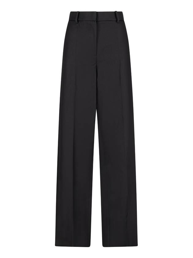 WOOL WIDE-LEG TROUSERS - MAGDA BUTRYM - BALAAN 1