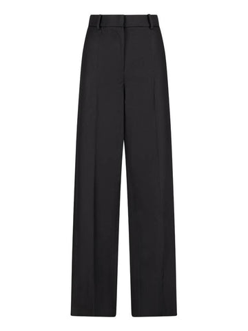 WOOL WIDE-LEG TROUSERS - MAGDA BUTRYM - BALAAN 1