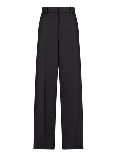 WOOL WIDE-LEG TROUSERS - MAGDA BUTRYM - BALAAN 1